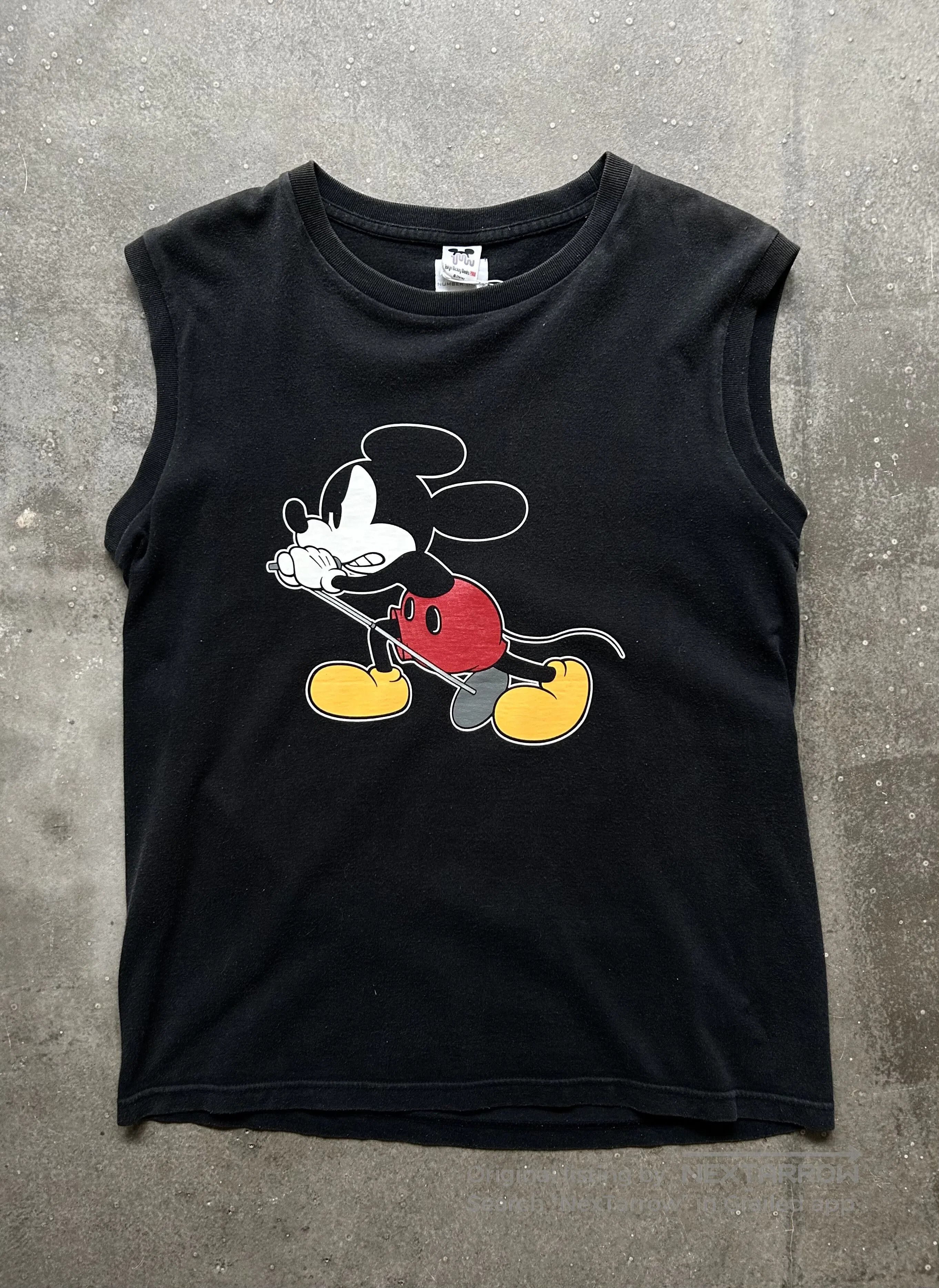 Number (N)ine G-Dragon Mickey Mouse Sleeveless Tee. Size US M / EU 48-50 / 2 - 1 Thumbnail