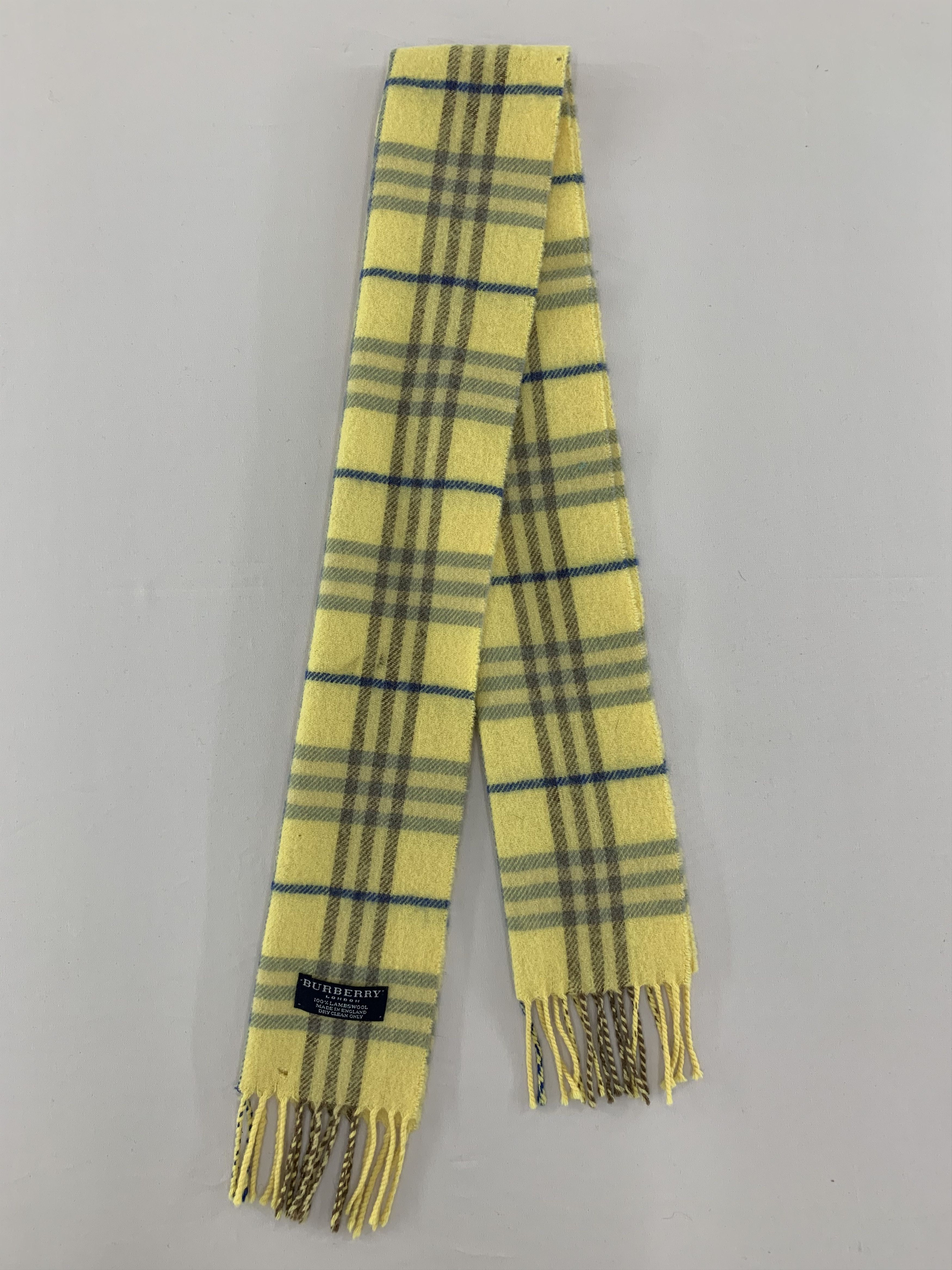 Burberry Burberry Scarf Wool Muffler Neck Wrap BL5140 Size ONE SIZE - 1 Thumbnail