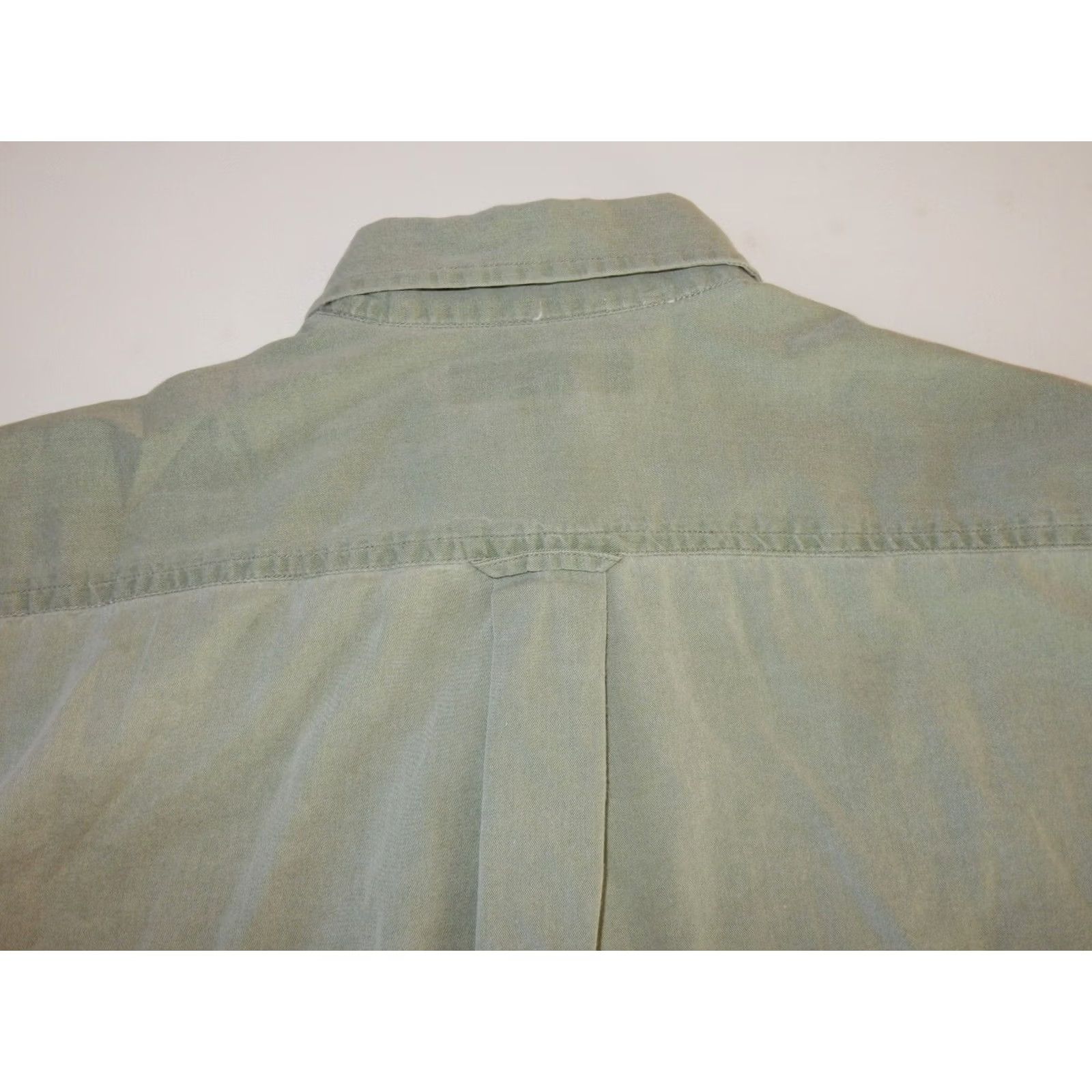 Banana Republic VTG Banana Republic Men’s Button-Front Shirt Solid Green Cotton Size S Long Sleeve Shirt Mens Size US S / EU 44-46 / 1 - 3 Thumbnail