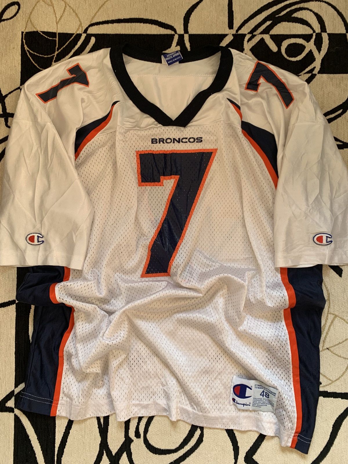 Champion Denver Broncos Jersey Elway 17 NFL Champion 90’s Vintage Usa Size US XL / EU 56 / 4 - 1 Thumbnail