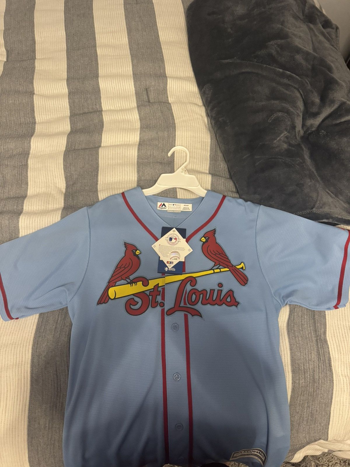MLB St Louis Cardinals Yader Molina Jersey Powder Blue Alt Size US S / EU 44-46 / 1 - 1 Thumbnail