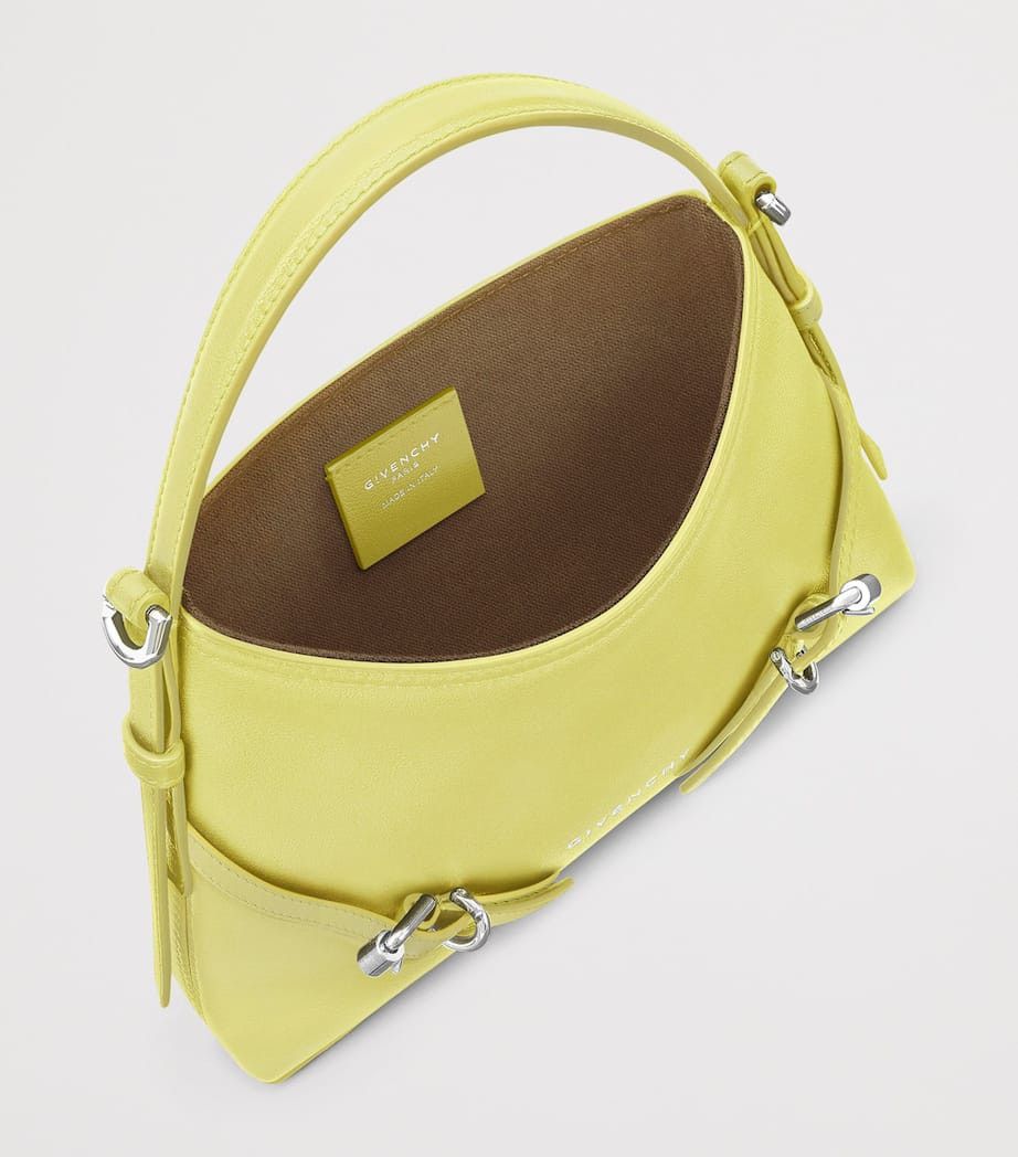 Givenchy os11x0726 Size: OS / Nano Leather Voyou Shoulder Bag Yellow Size ONE SIZE - 4 Thumbnail