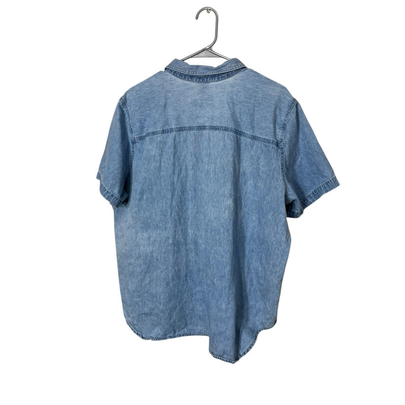 Other Vintage Just My Size Denim Embroidered Bears Button Down Top Size XXL / US 16-18 / IT 52-54 - 6 Thumbnail