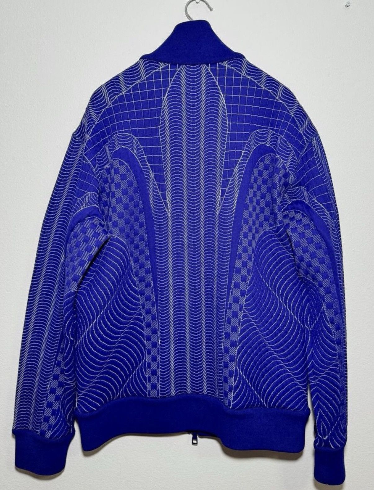 Louis Vuitton Louis Vuitton Latest Blue Striped Print Logo Jacket Size US M / EU 48-50 / 2 - 2 Thumbnail