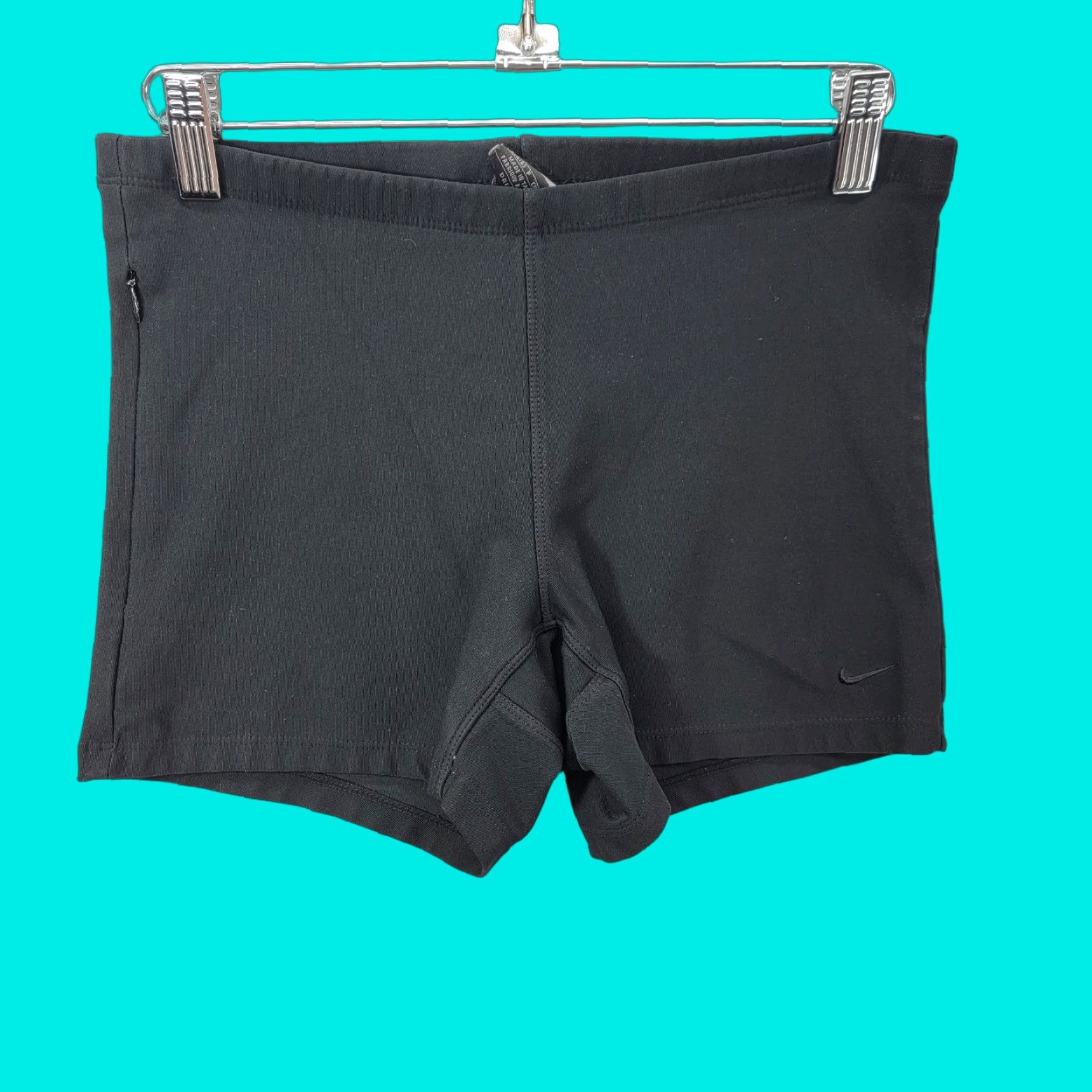 Nike Nike shorts Dri-Fit Women's Small Spandex Blend 56323 Black Running Yoga Cycling Size 28" / US 6 / IT 42 - 1 Thumbnail
