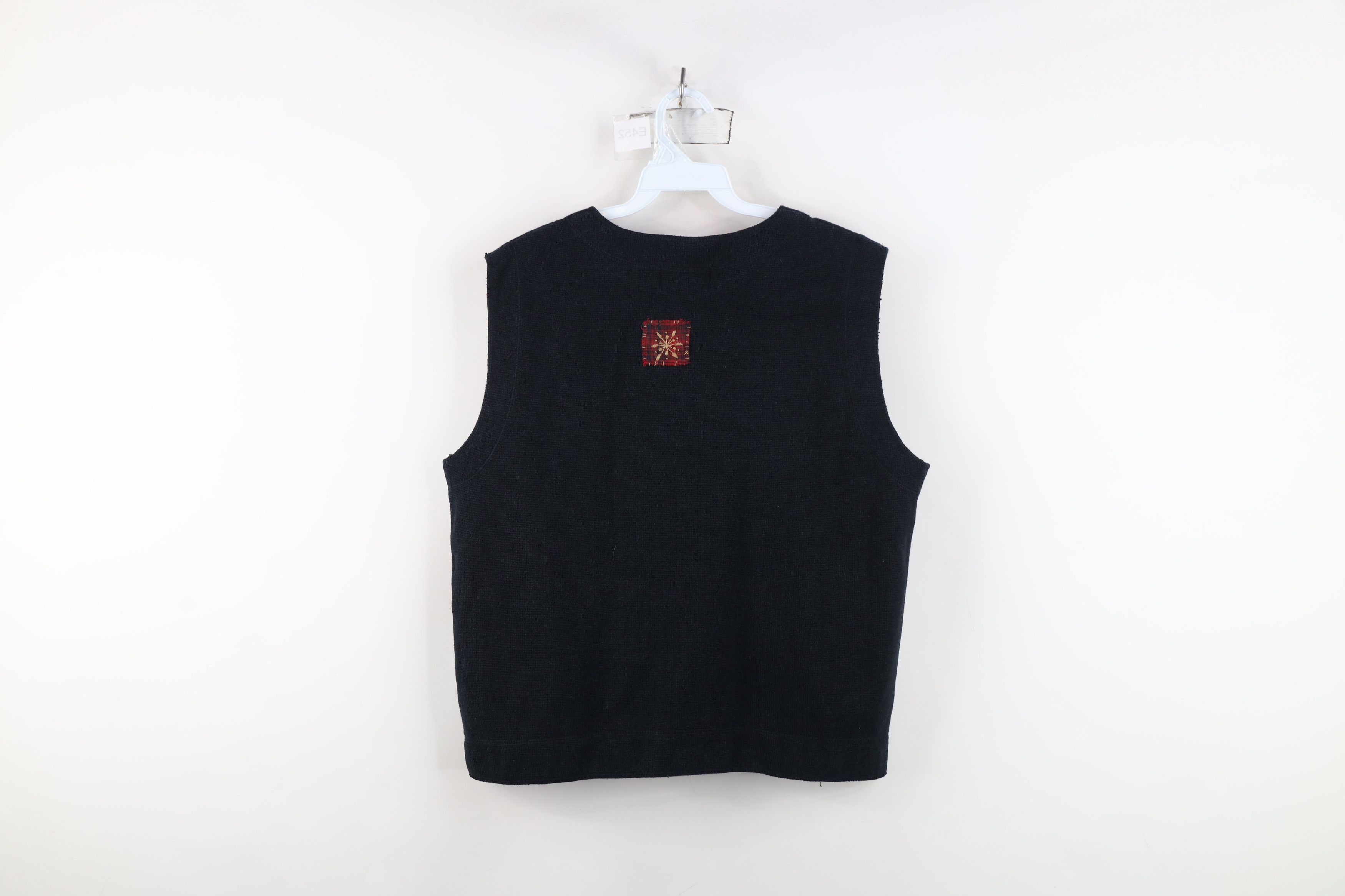 Woolrich Woolen Mills Vintage 90s Woolrich Snow Ski Knit Cardigan Sweater Vest Size L / US 10 / IT 46 - 14 Thumbnail