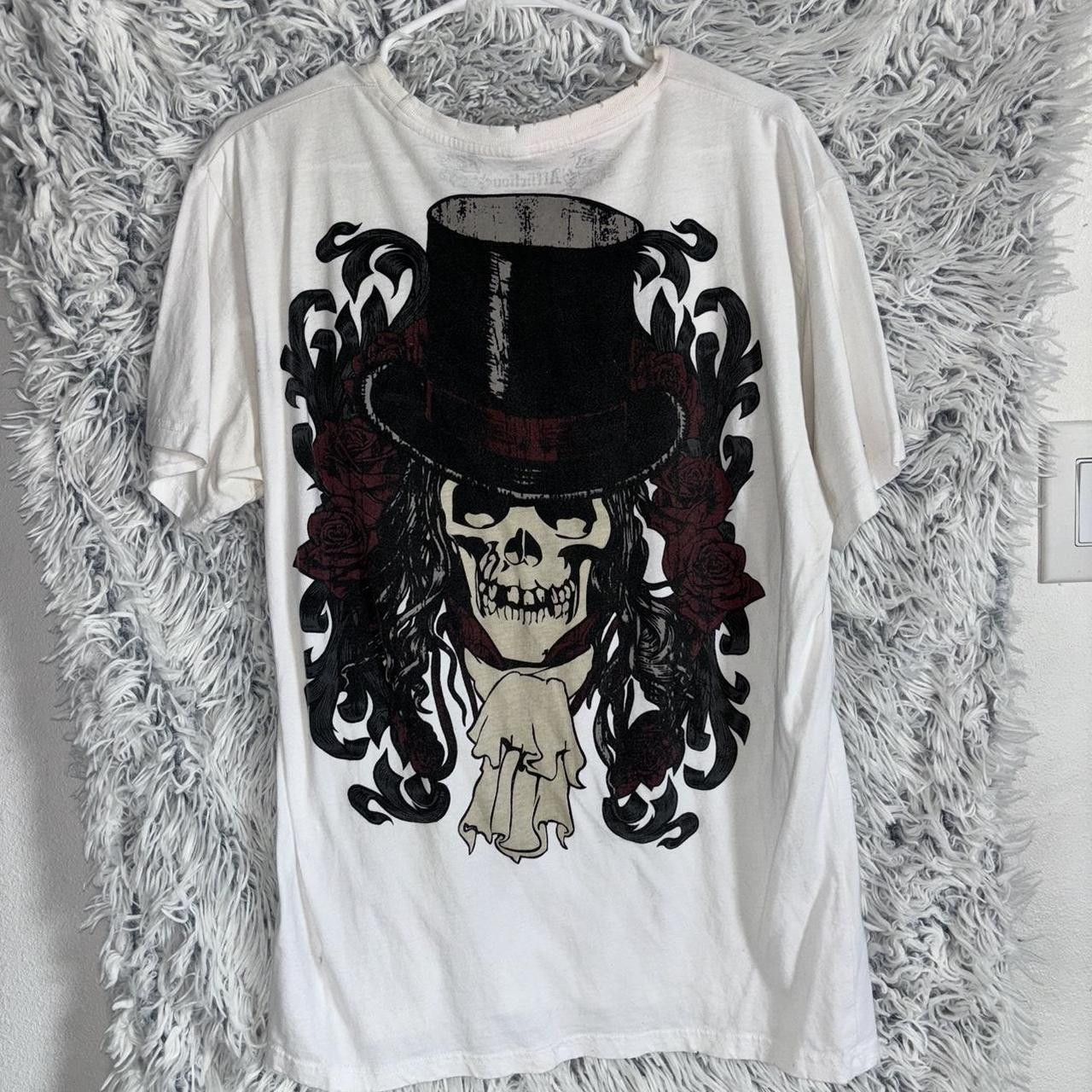 Affliction Affliction white and black tshirt men's size L Size US L / EU 52-54 / 3 - 2 Thumbnail