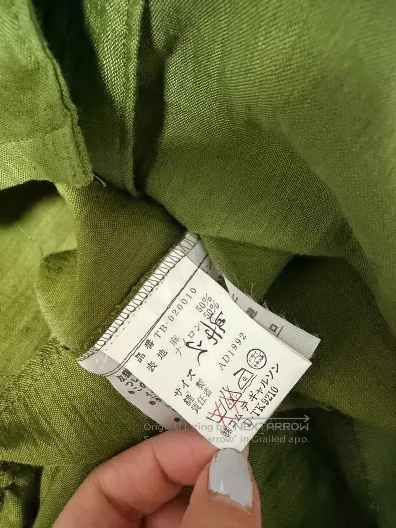 Comme des Garcons Comme Des Garcons size F Green Top Size S / US 4 / IT 40 - 8 Thumbnail
