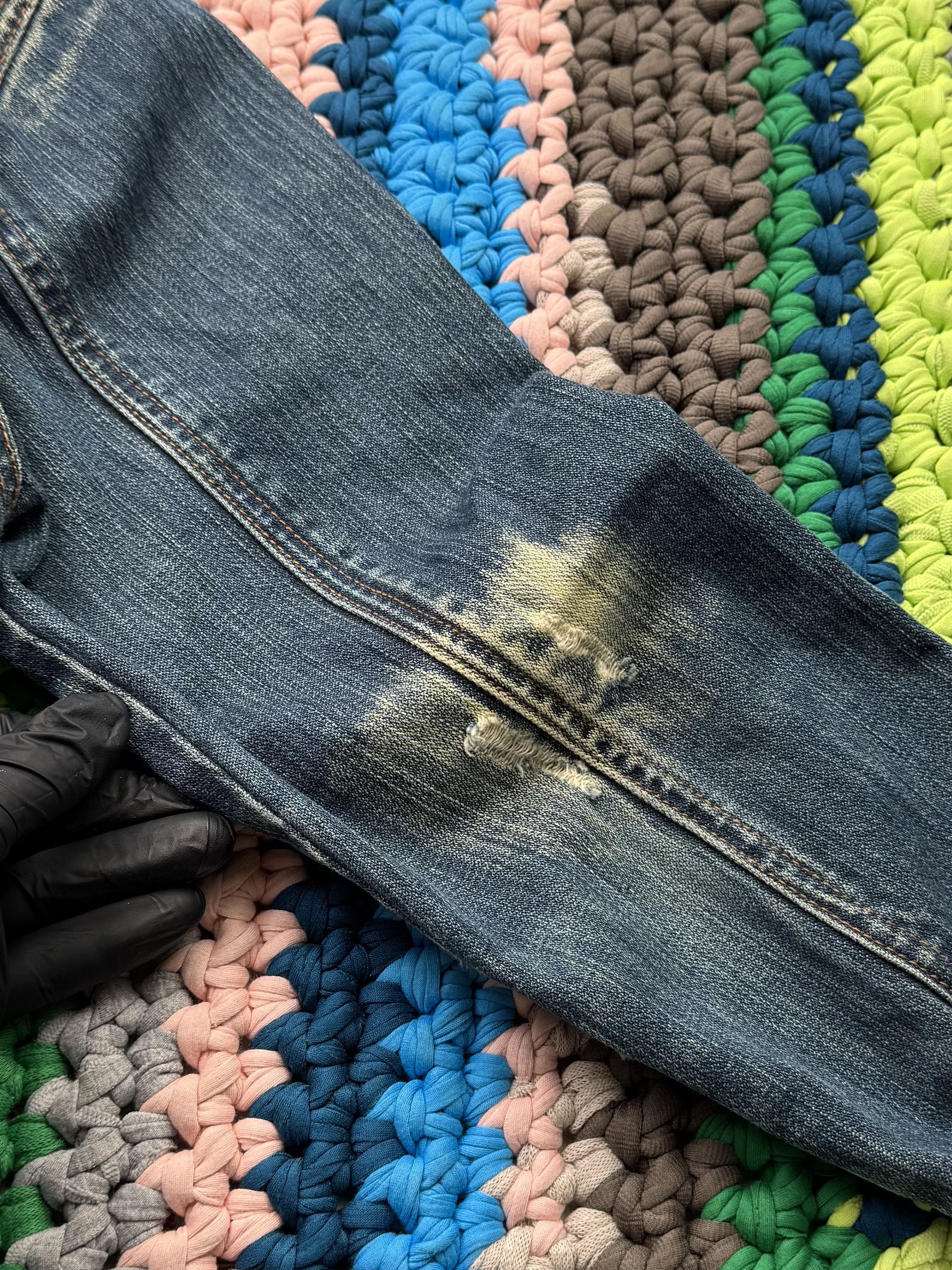 Von Dutch Von Dutch Vintage Cropped Denim Jacket (D10) Size M / US 6-8 / IT 42-44 - 11 Thumbnail