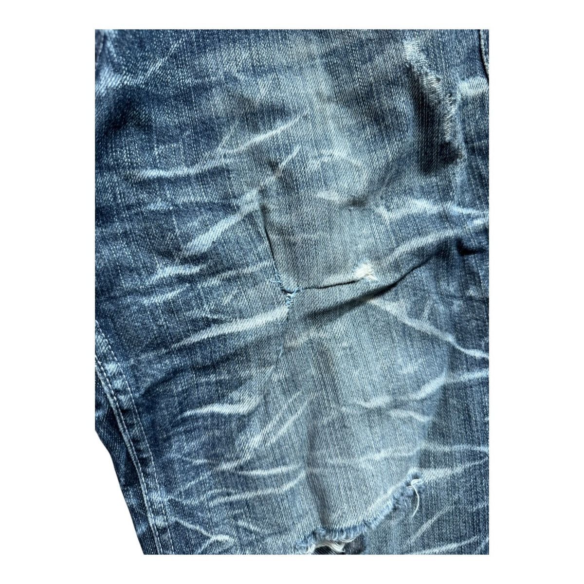 If Six Was Nine Nylaus Double Waist Denim Jeans Size US 30 / EU 46 - 6 Thumbnail