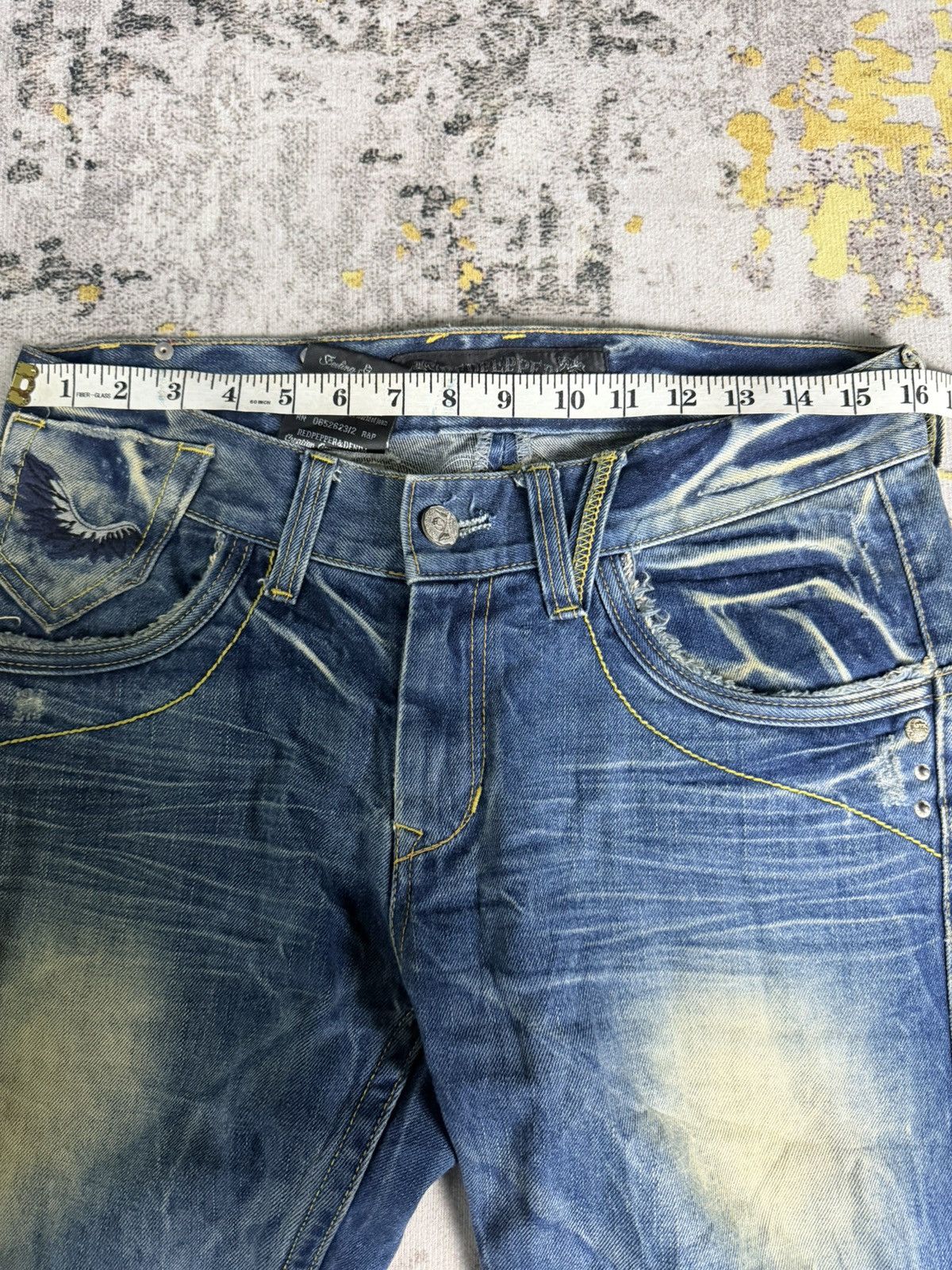 Tornado Mart Vintage 90s Red Pepper Mudwash Jeans Size US 31 - 7 Thumbnail