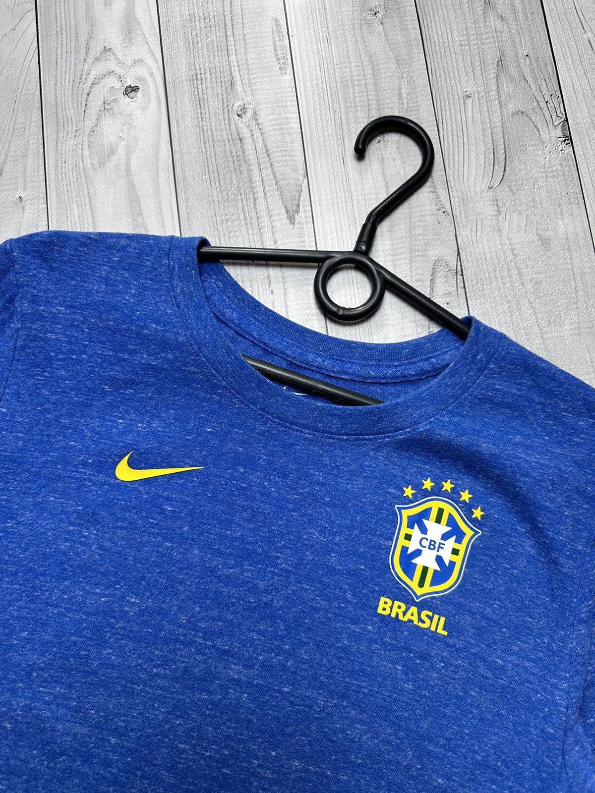 Nike × Vintage Vintage Nike Brazil soccer jersey long sleeve women L Size L / US 10 / IT 46 - 3 Thumbnail