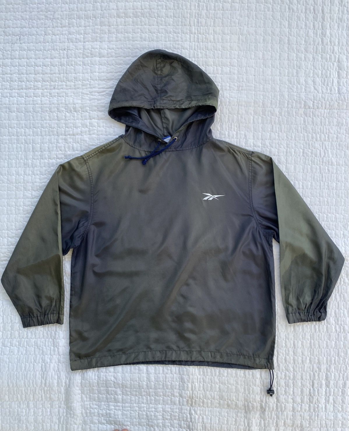 Reebok Vintage 90s Reebok Windbreaker– One of a Kind Fade Size US XL / EU 56 / 4 - 1 Thumbnail