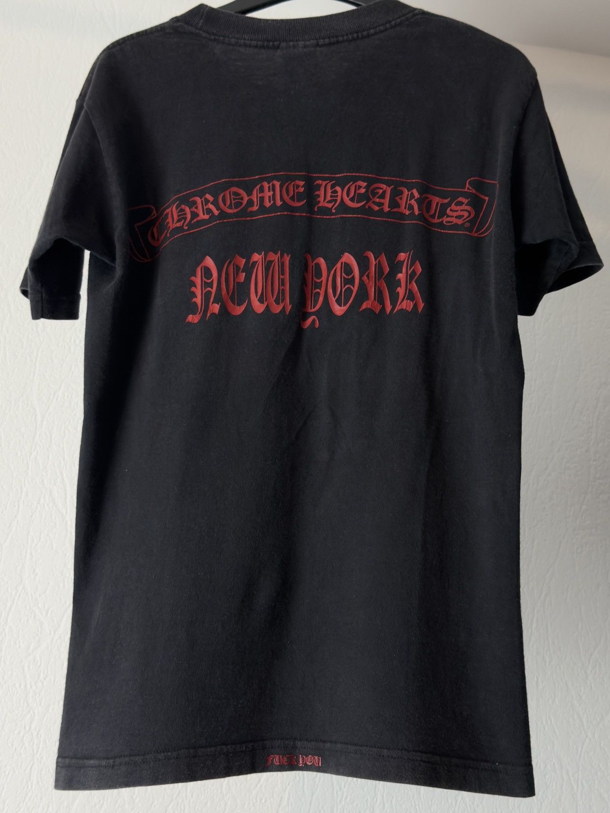 Chrome Hearts Vtg 90s Chrome Hearts Ultimo 4 Sided T shirt single