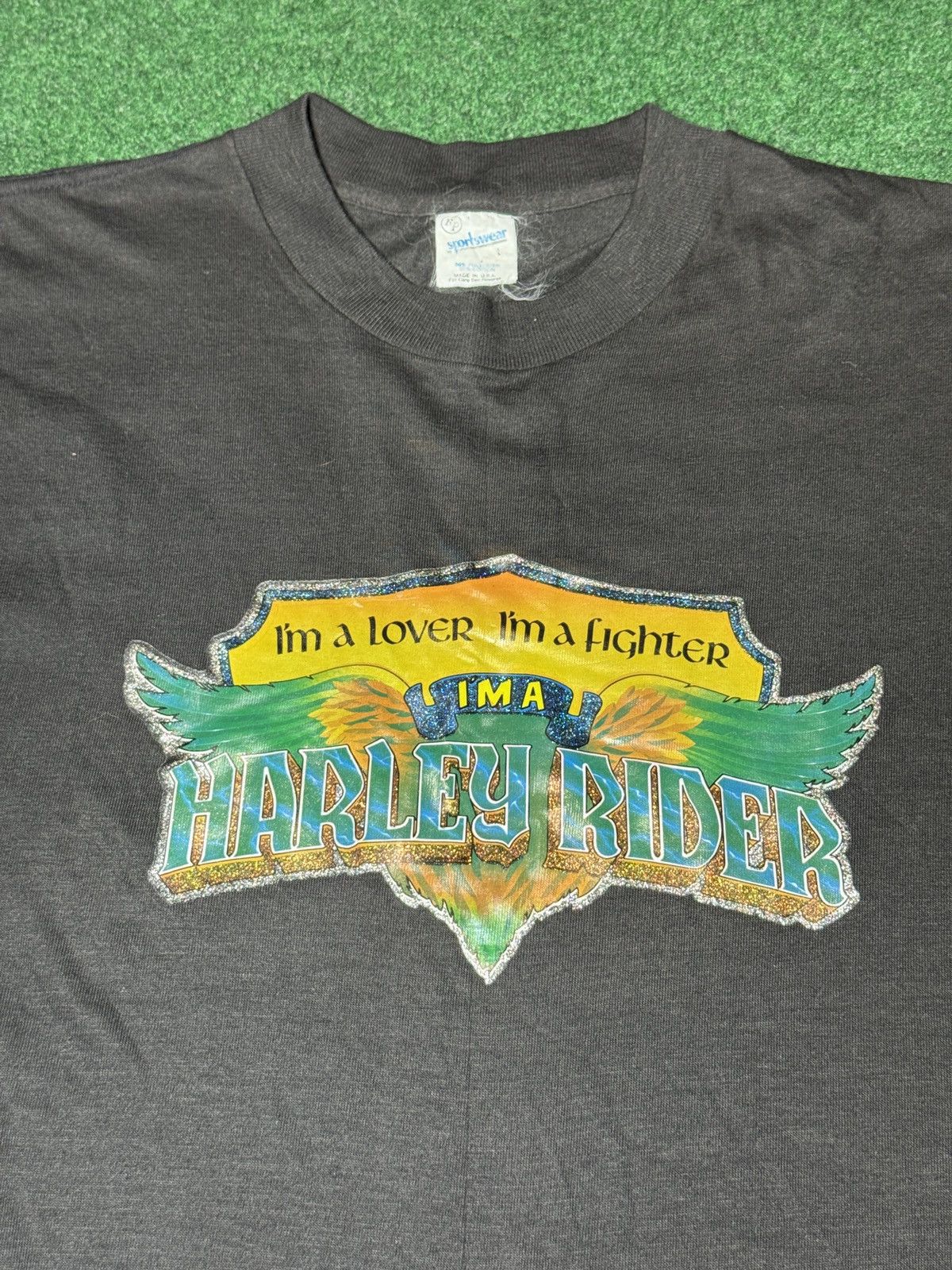 Harley Davidson × Vintage Vtg 80s Harley Davidson Bikers Do It Better Biker T Shirt Size US L / EU 52-54 / 3 - 2 Thumbnail