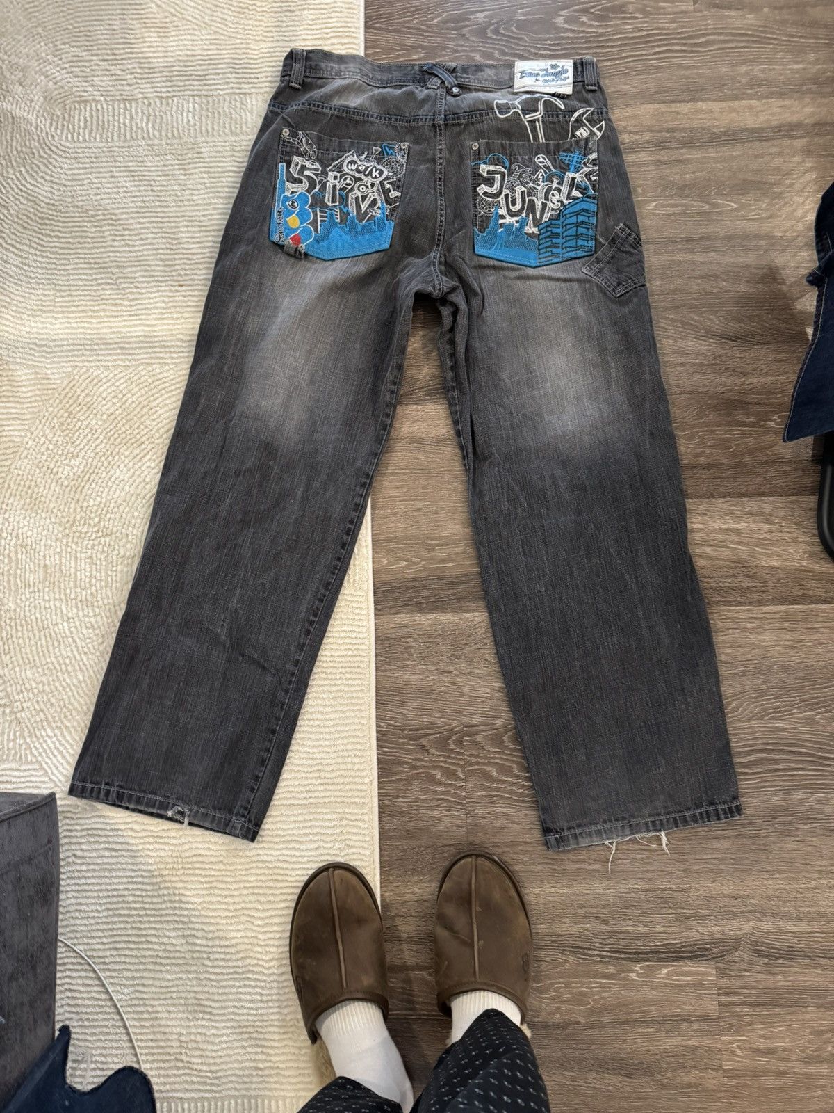 Vintage Five jungle jeans Size US 40 / EU 56 - 3 Thumbnail