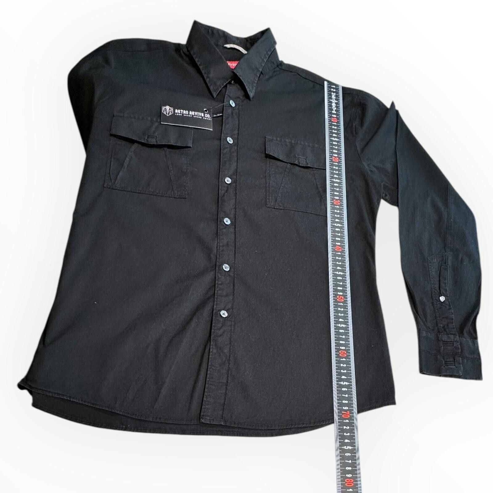 Firetrap Firetrap Shirt Men's UK Size 2XL Black Long Sleeve Size US XXL / EU 58 / 5 - 10 Thumbnail
