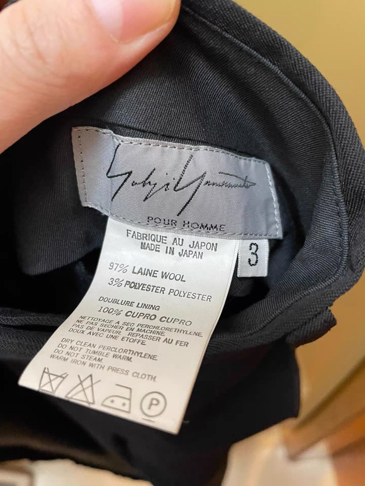 Yohji Yamamoto Sz 3 Yohji Yamamoto Pour Homme 02SS Side Stripes Trousers-2 Size US 32 / EU 48 - 5 Thumbnail