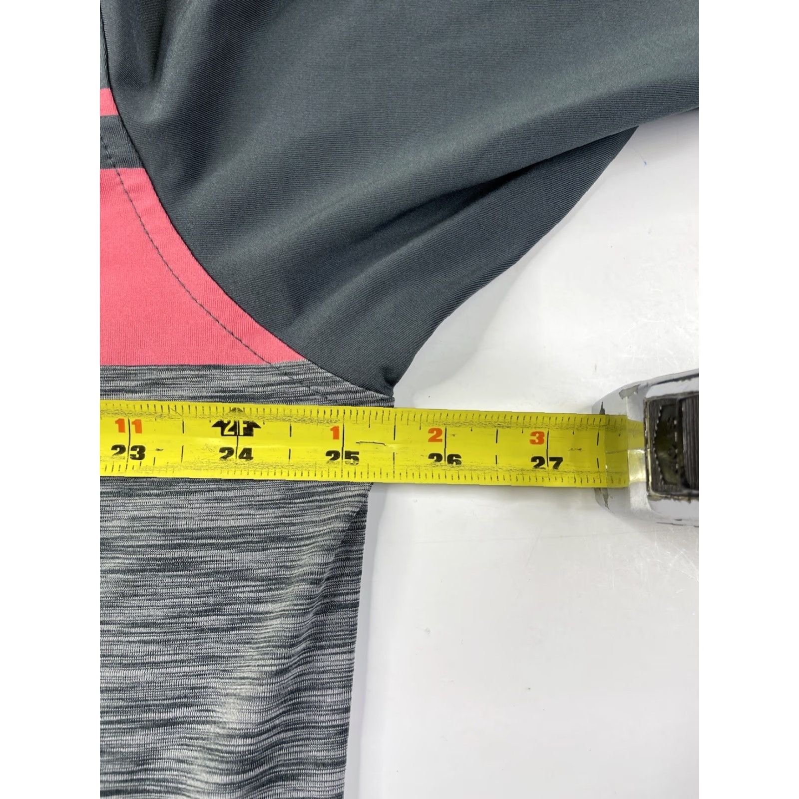 Footjoy FootJoy FJ PELHAM Polo Golf Shirt Striped Pink Gray Mens XL - Polo, FootJoy, Multicolor, Short Sleeve, Collared, Pullover, Golf, Regular, Men, XL Size US XL / EU 56 / 4 - 6 Thumbnail