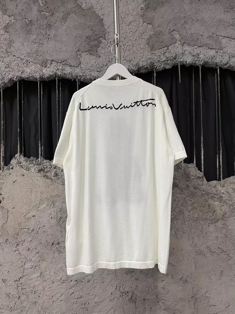Louis Vuitton Louis Vuitton Knitted short sleeves Size US M / EU 48-50 / 2 - 2 Thumbnail