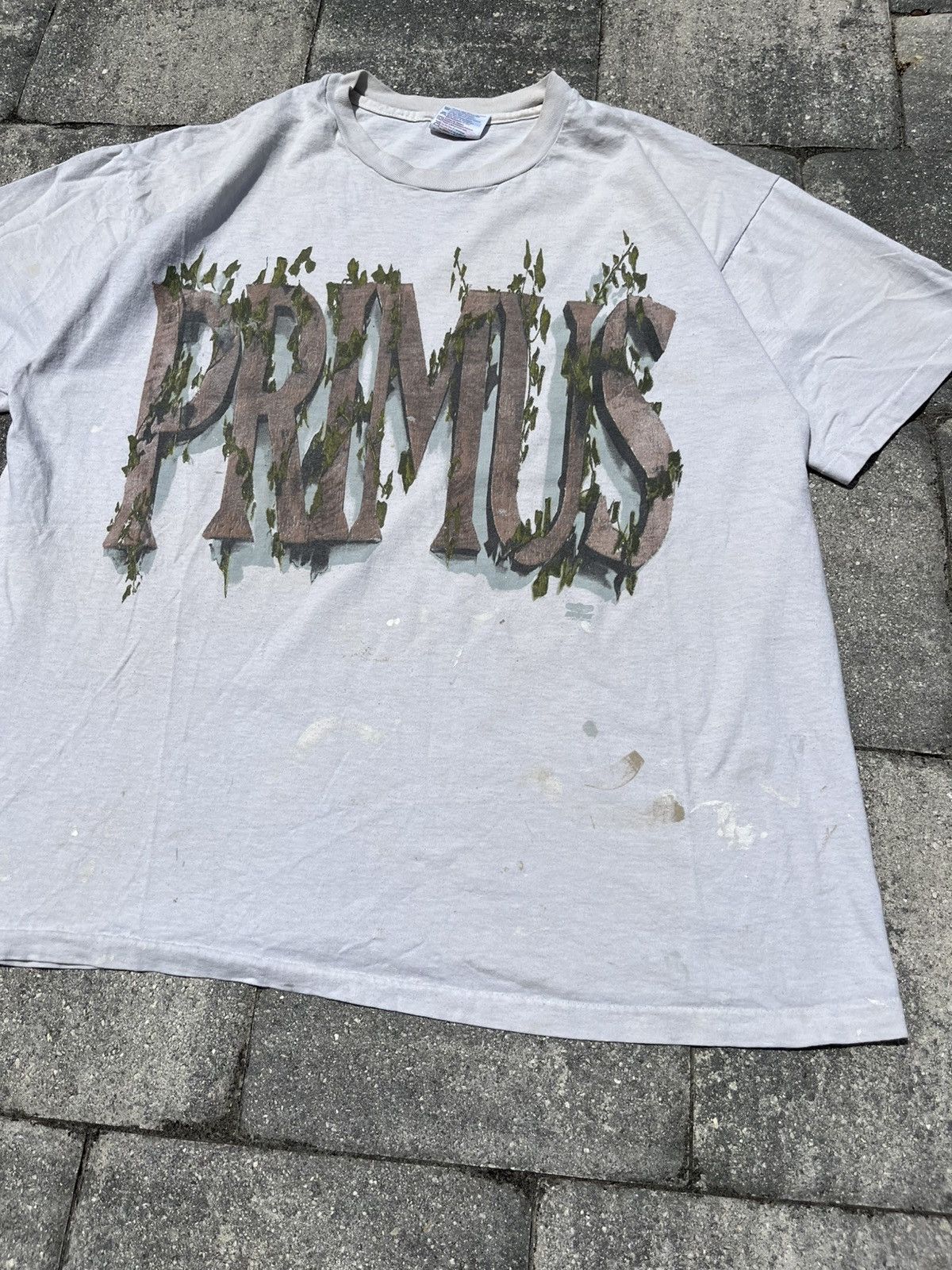 Band Tees × Vintage Vintage 90s Primus Band Single Stitch Shirt Size US XL / EU 56 / 4 - 2 Thumbnail