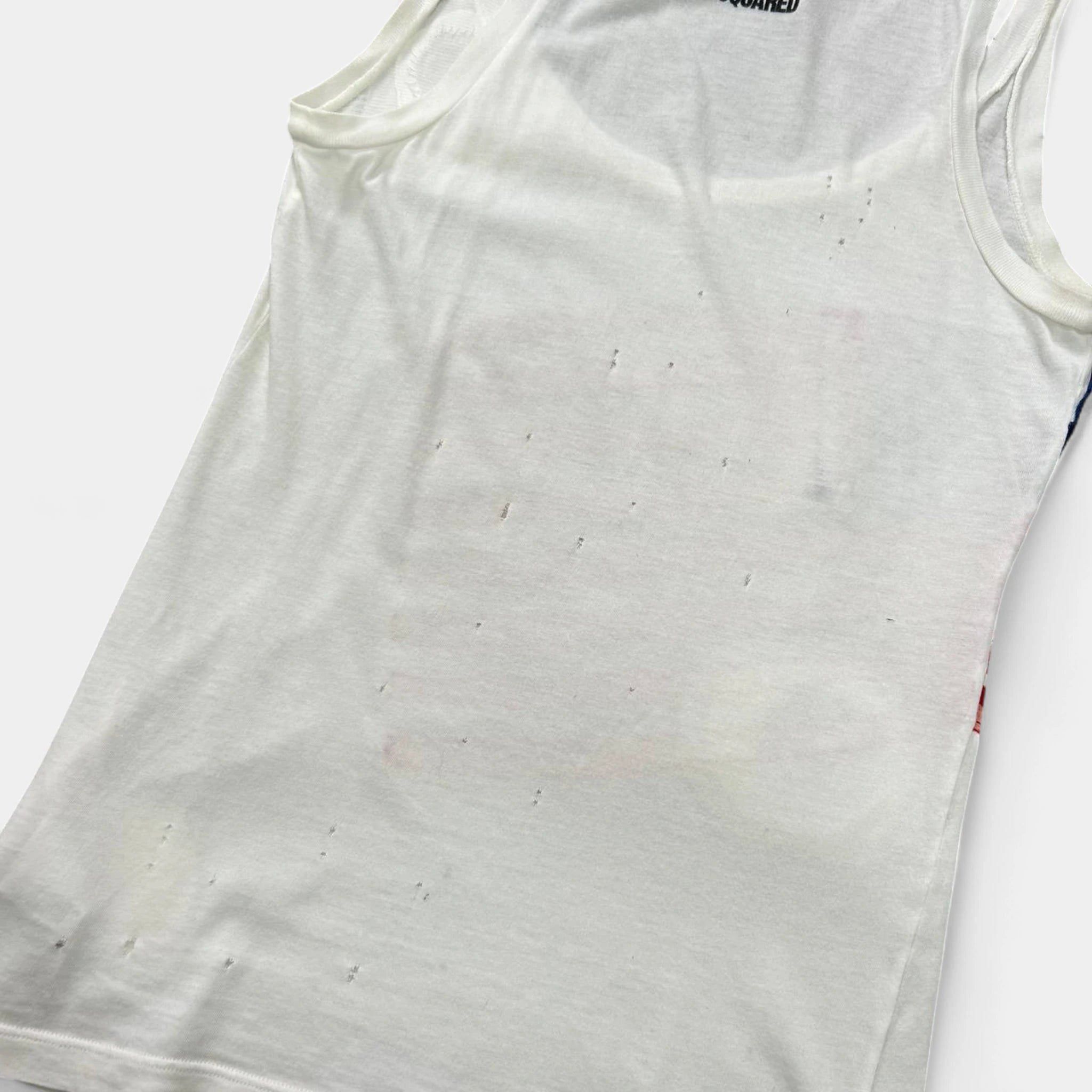 Dsquared2 Dsquared2 USA Flag Appliqué Tanktop Size US S / EU 44-46 / 1 - 5 Thumbnail