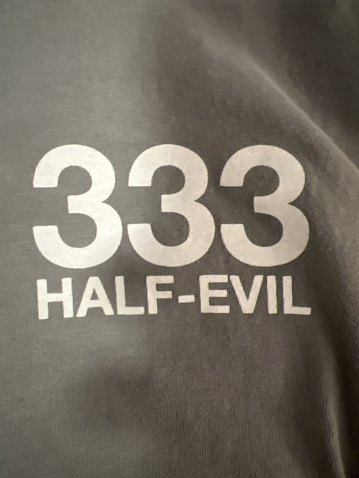 Half Evil Half evil 333 logo long sleeve tee Size US XL / EU 56 / 4 - 3 Thumbnail