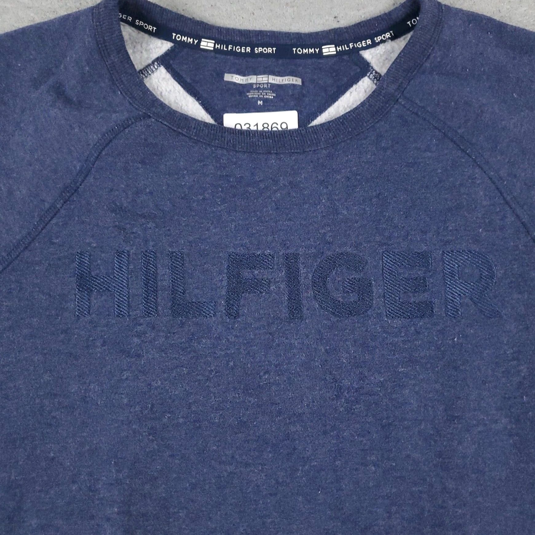 Tommy Hilfiger Tommy Hilfiger Womens Medium Blue Casual Pullover Sweater Size M / US 6-8 / IT 42-44 - 2 Thumbnail