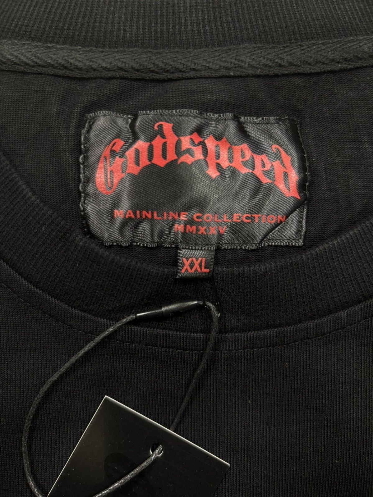 Godspeed Godspeed Code Red Longsleeve, Black Size US XXL / EU 58 / 5 - 7 Thumbnail