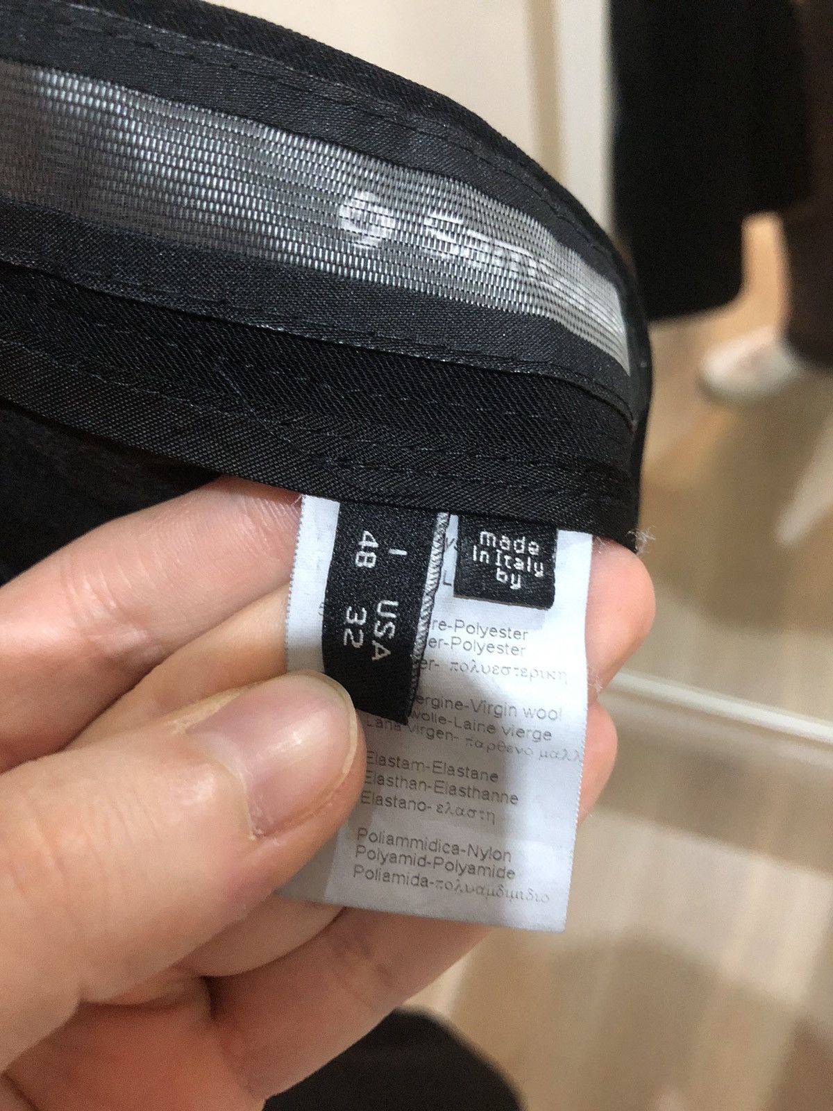 Neil Barrett × Samsonite Sansonite Travel Wear collection black pants Size US 32 / EU 48 - 6 Thumbnail