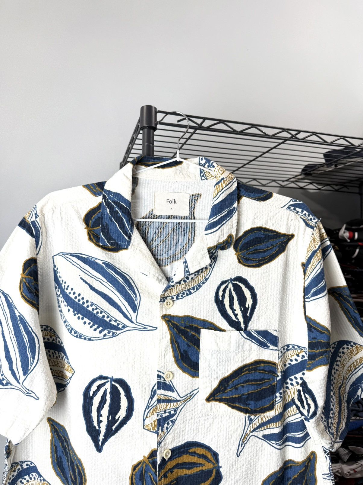 Folk Folk 4 Flowers All Over Print Shirt Luxury Retro Size US L / EU 52-54 / 3 - 3 Thumbnail