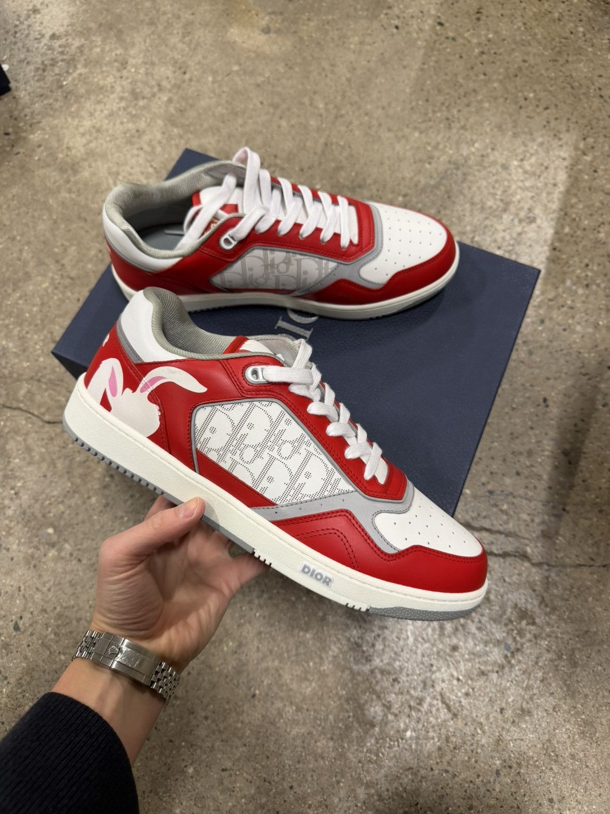 Dior Dior x ERL B27 Low Top Sneaker NEW 1300$ Size US 12 / EU 45 - 1 Thumbnail