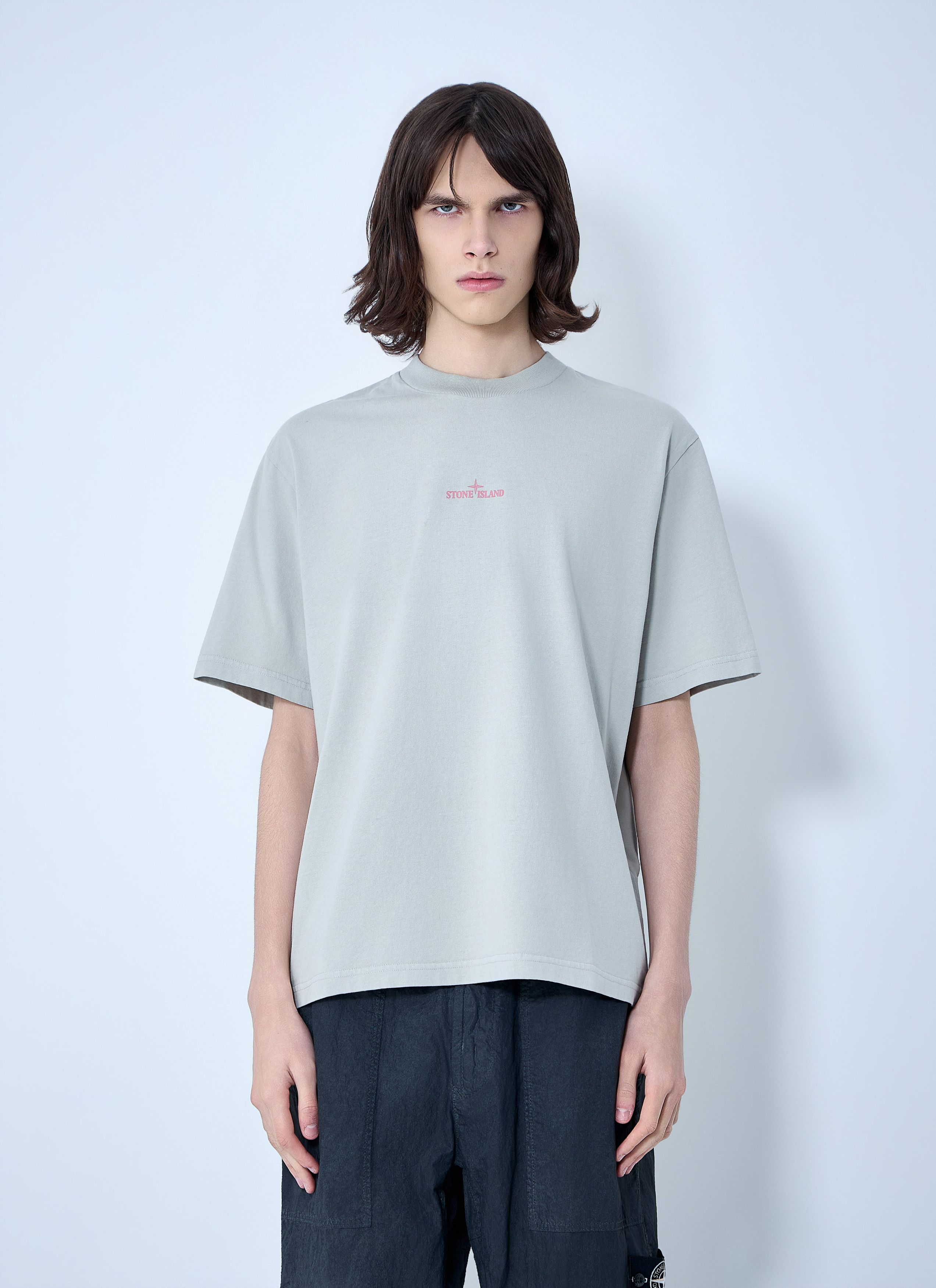 Stone Island High-Neck Cotton Jersey T-Shirt Size US XXL / EU 58 / 5 - 1 Thumbnail