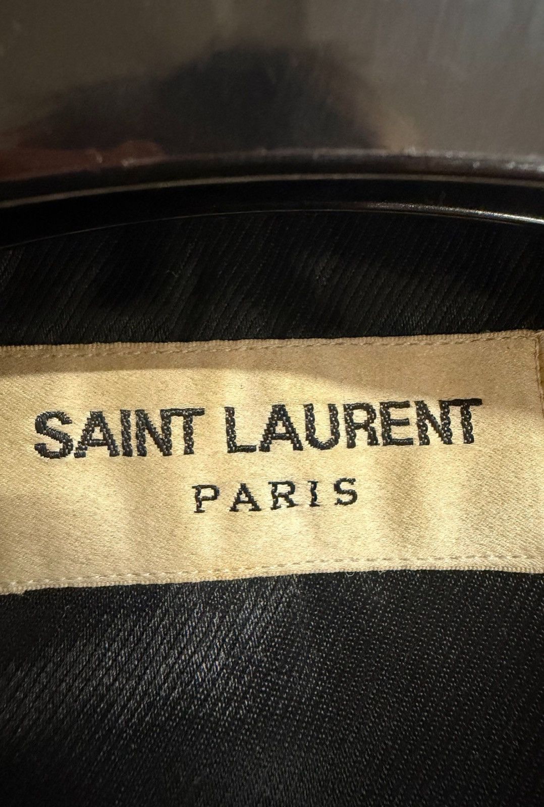 Saint Laurent Paris Saint Laurent 18FW Distressed L01 Motorcycle Jacket Print Size US L / EU 52-54 / 3 - 3 Thumbnail