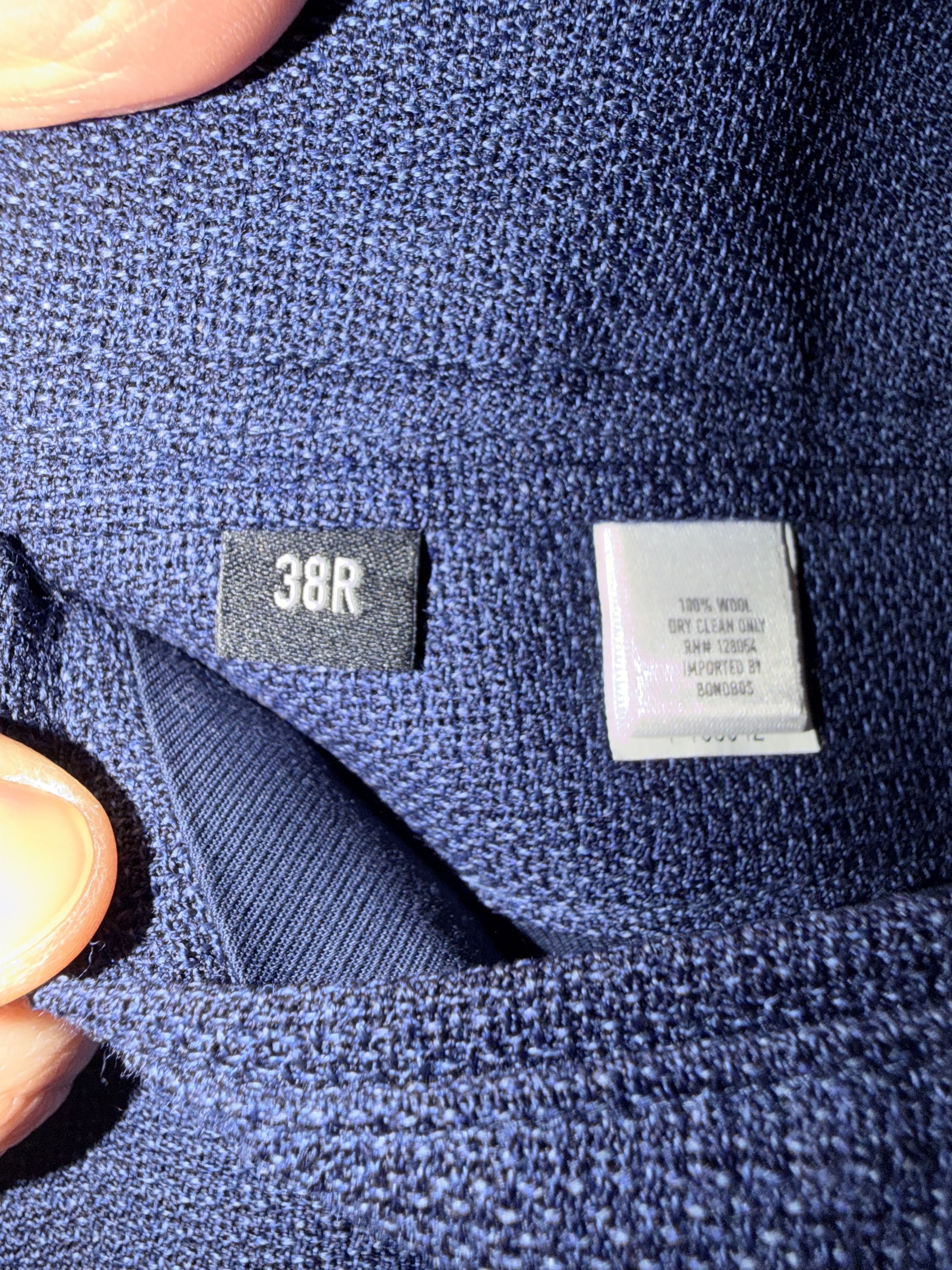 Bonobos Jetsetter Unconstructed Italian Wool Blazer Size 38R - 4 Thumbnail
