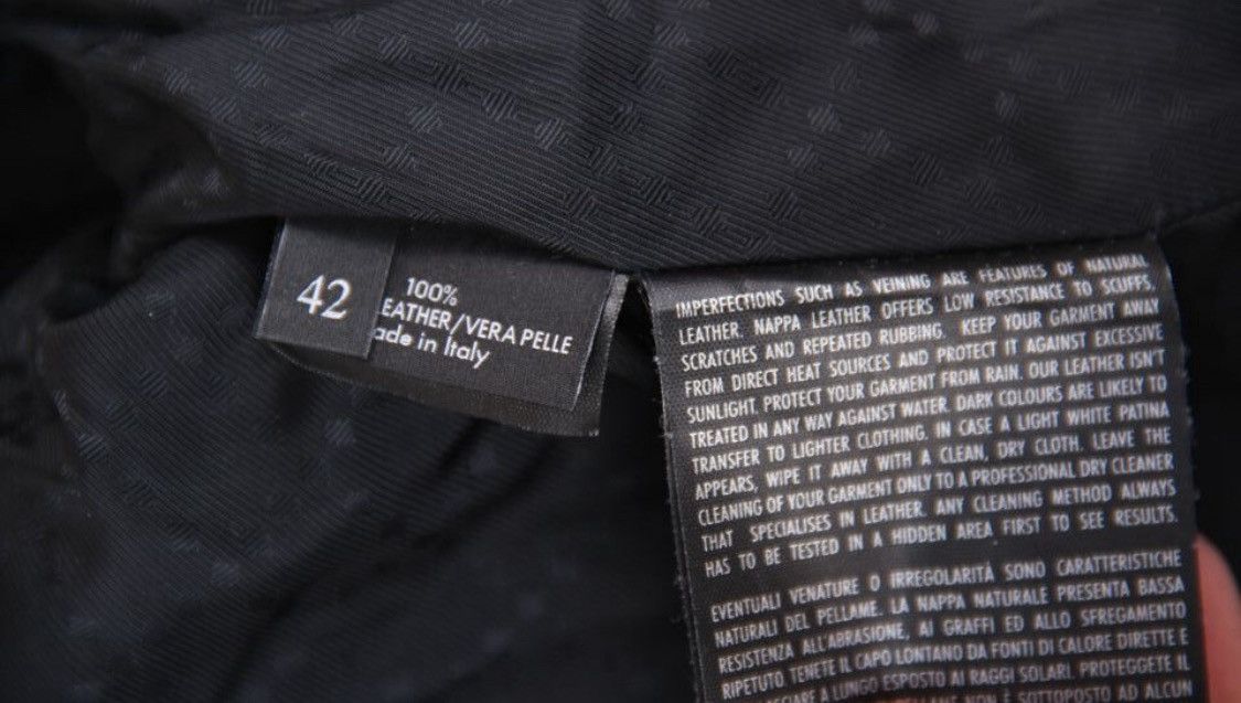 Gucci Gucci by Tom Ford Leather Biker Zip Up Detail Jacket Size M / US 6-8 / IT 42-44 - 6 Thumbnail