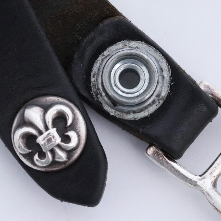 Chrome Hearts Chrome Hearts Fleur Leather Belt Loop Size ONE SIZE - 3 Thumbnail