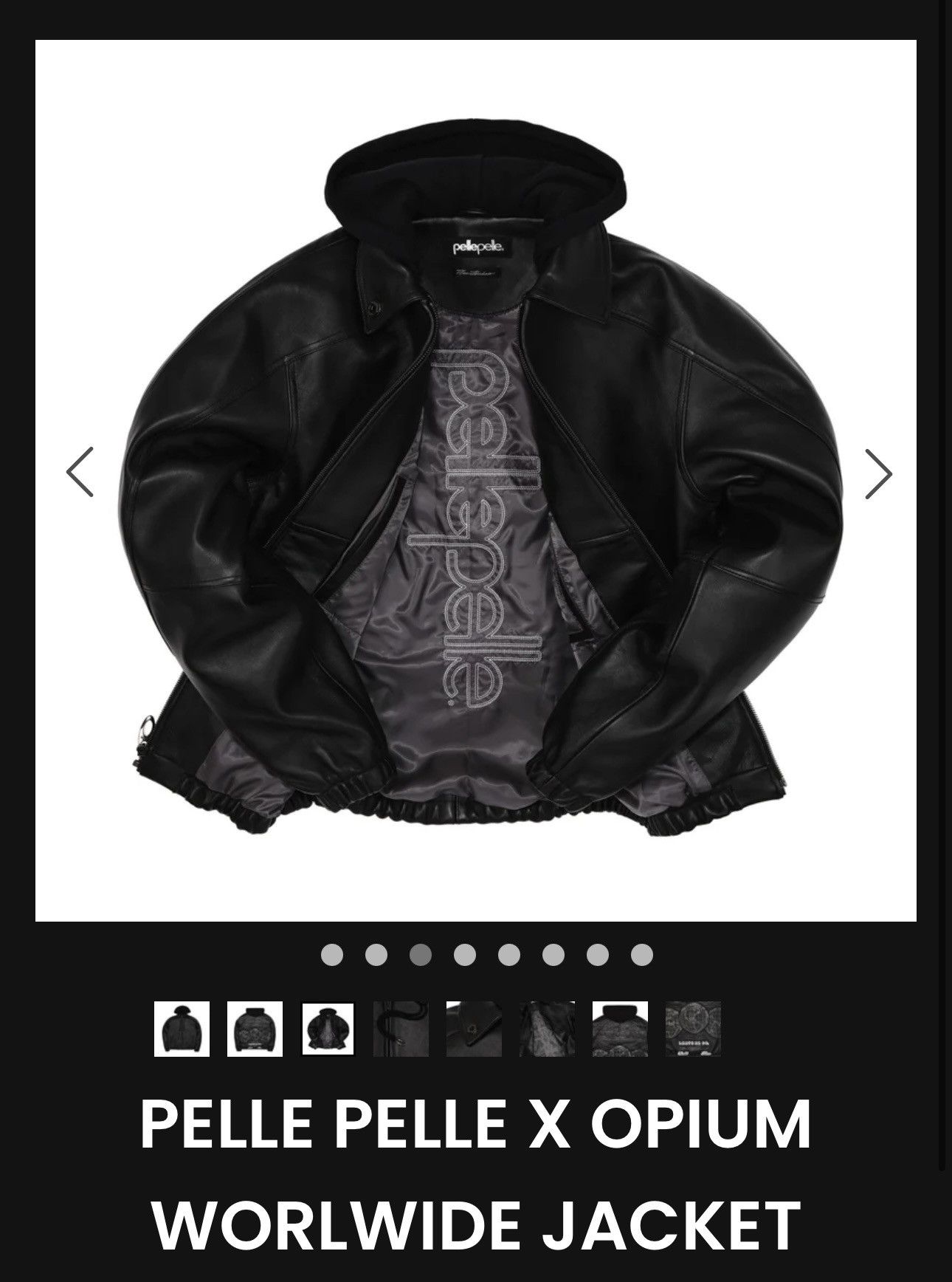 Pelle Pelle Pelle Pelle x Playboi Carti Opium 3 Globes Jacket Size US L / EU 52-54 / 3 - 2 Thumbnail
