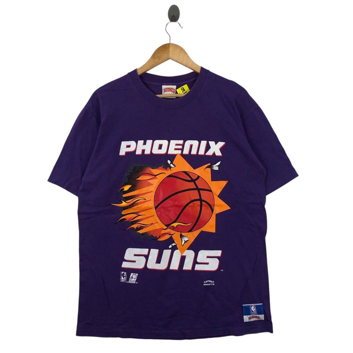 Vintage Vintage 90s PHOENIX SUNS “Will Scorch You” Tee Shirt Nutmeg Size US L / EU 52-54 / 3 - 1 Thumbnail