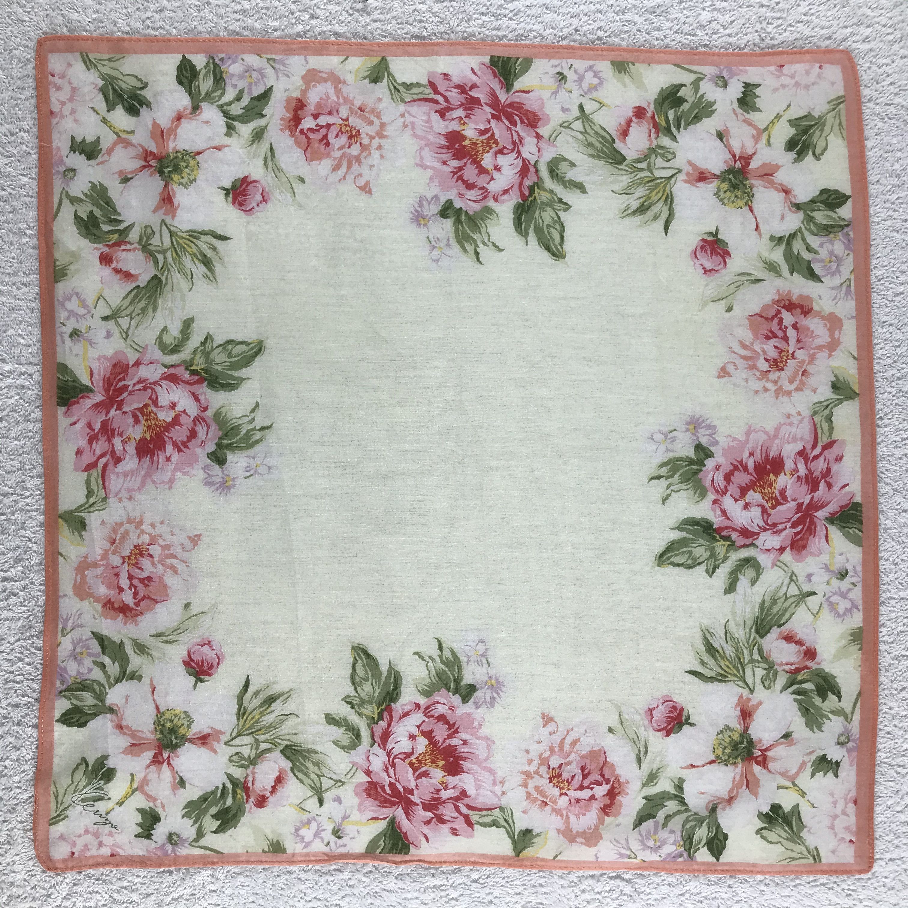 Kenzo × Vintage Kenzo Bandana / Handkerchief / Neckerchief - S283 Size ONE SIZE - 1 Thumbnail