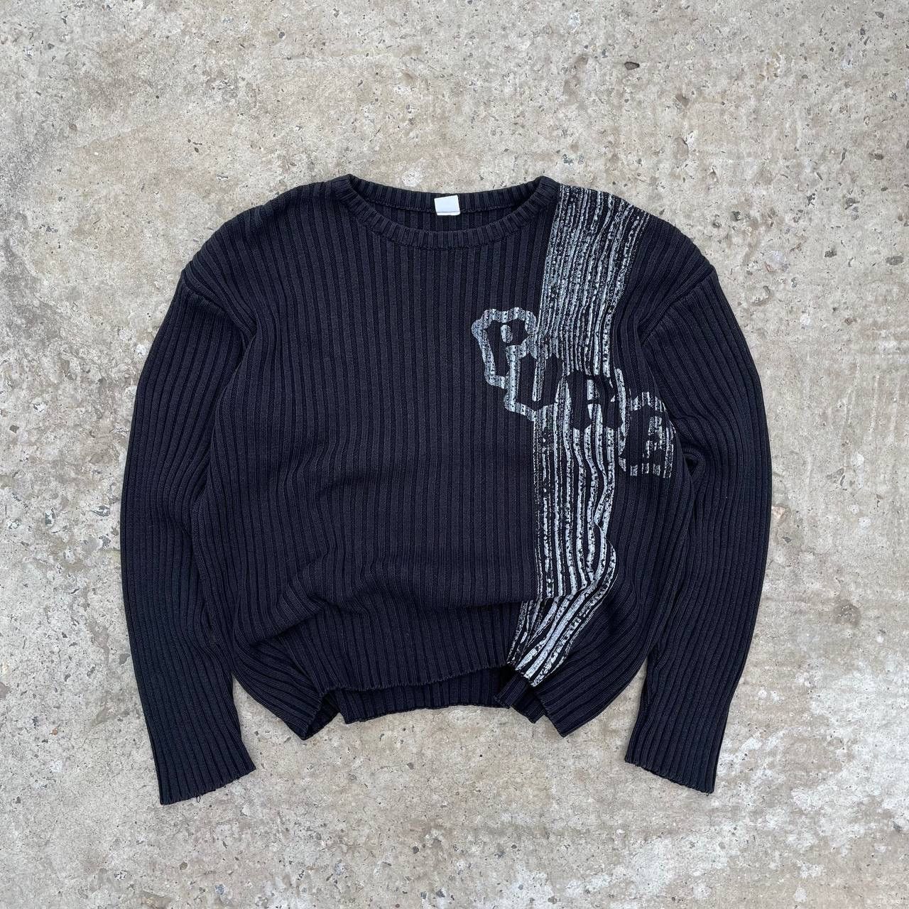 Number (N)ine Vintage Japanese Style Knit Sweater Pure Big Loog Archival Size US L / EU 52-54 / 3 - 1 Thumbnail
