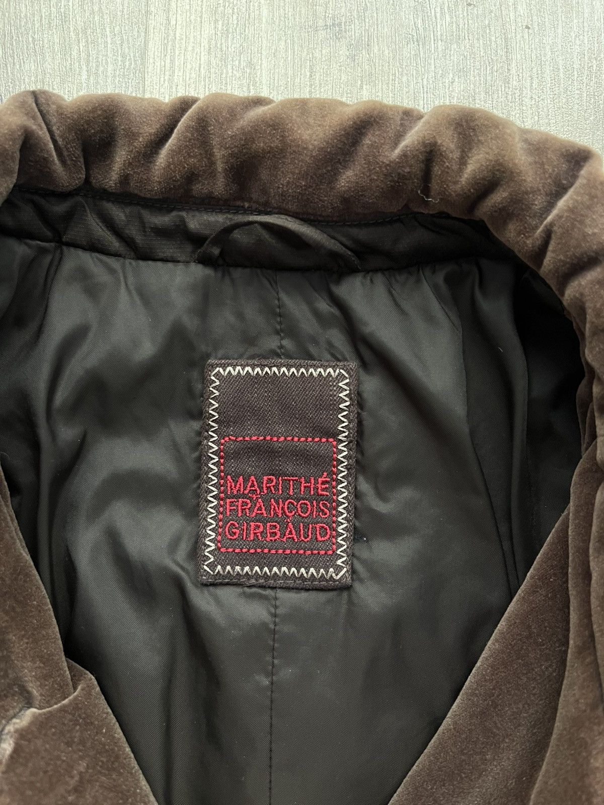 Japanese Brand × Marithe + Francois Girbaud × Vintage Vintage Marithe Francois Girbaud Anant-Garde Brown Jacket Size M / US 6-8 / IT 42-44 - 17 Thumbnail