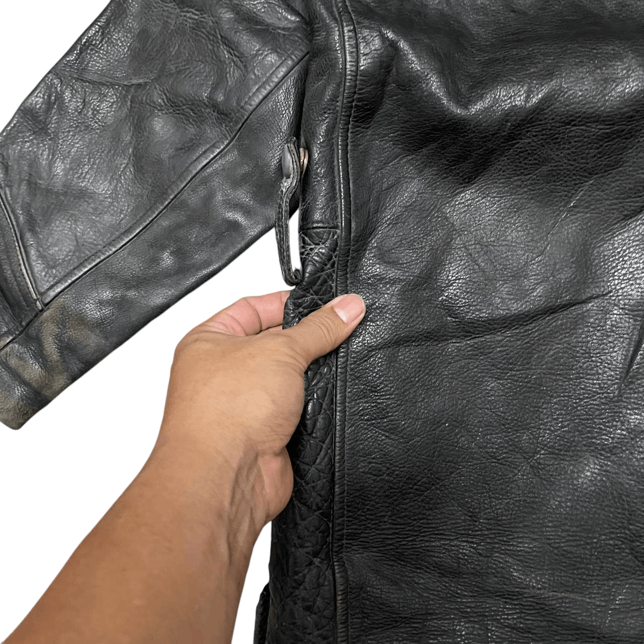 Japanese Brand Vintage King City Leather Jacket Size US M / EU 48-50 / 2 - 13 Thumbnail