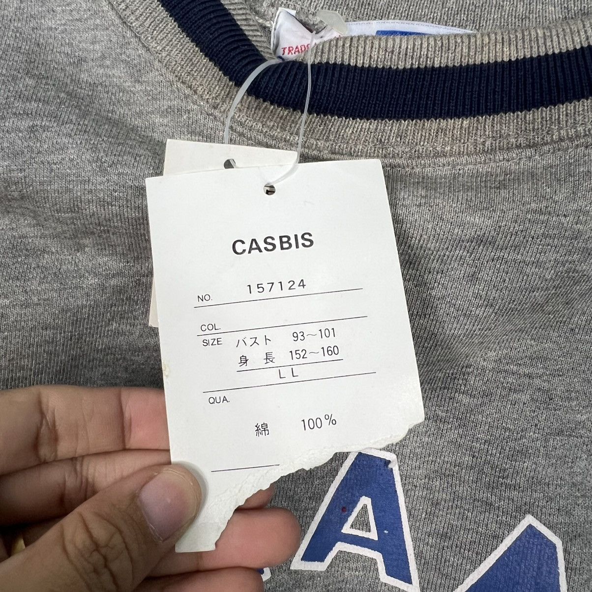 Vintage CasBis ROMANCE Paris Big Logo Crewneck Sweatshirt #3941-C180 Size US L / EU 52-54 / 3 - 12 Thumbnail