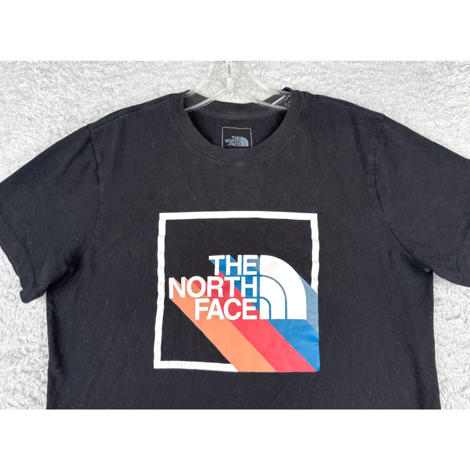 The North Face The North Face Shirt Women Medium Black Crop Short Sleeve Crew Neck Cotton Blend Size M / US 6-8 / IT 42-44 - 4 Thumbnail