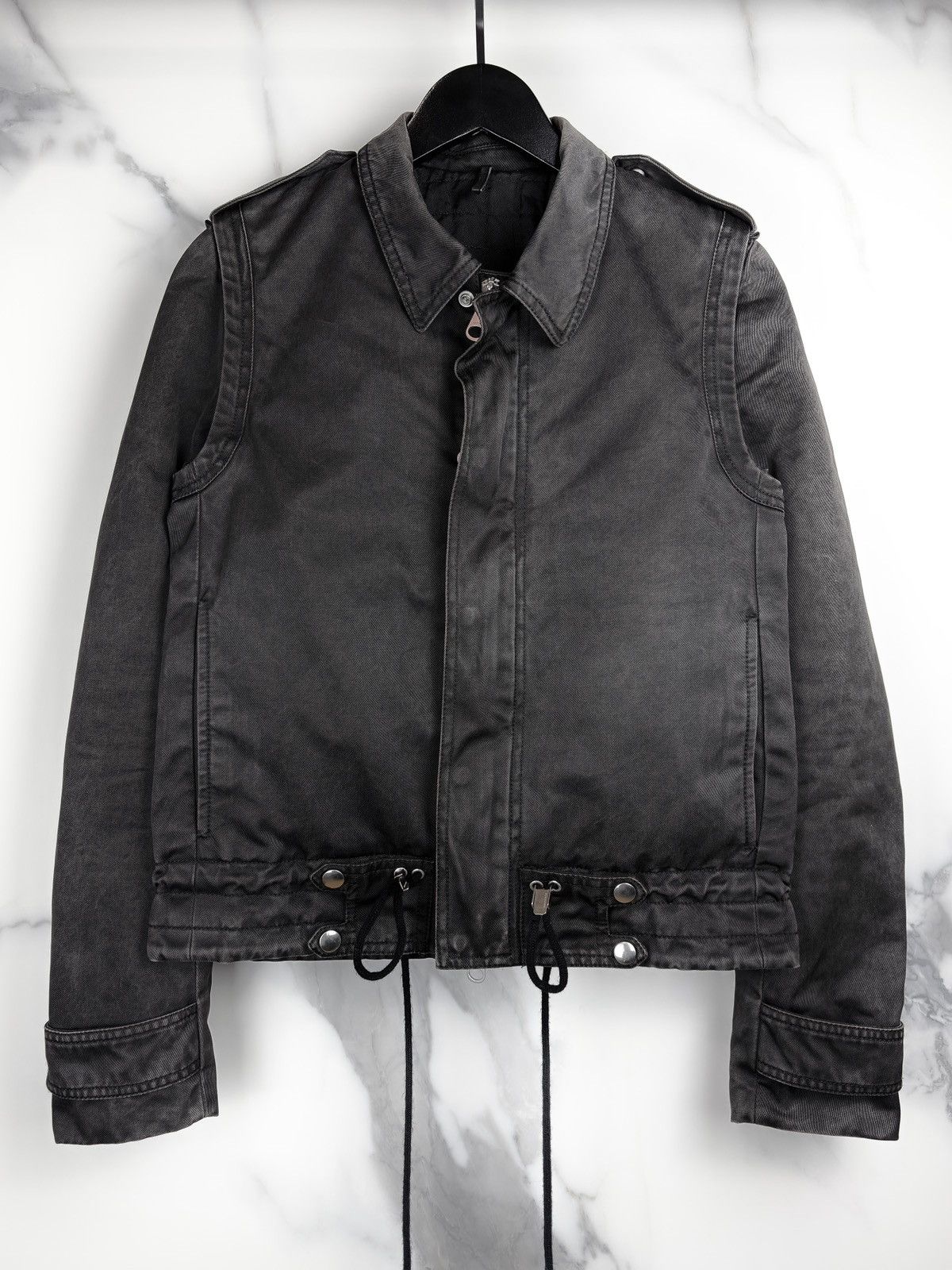 Dior AW08 Dior Homme Padded Bondage Military Jacket Blouson Size US S / EU 44-46 / 1 - 3 Thumbnail