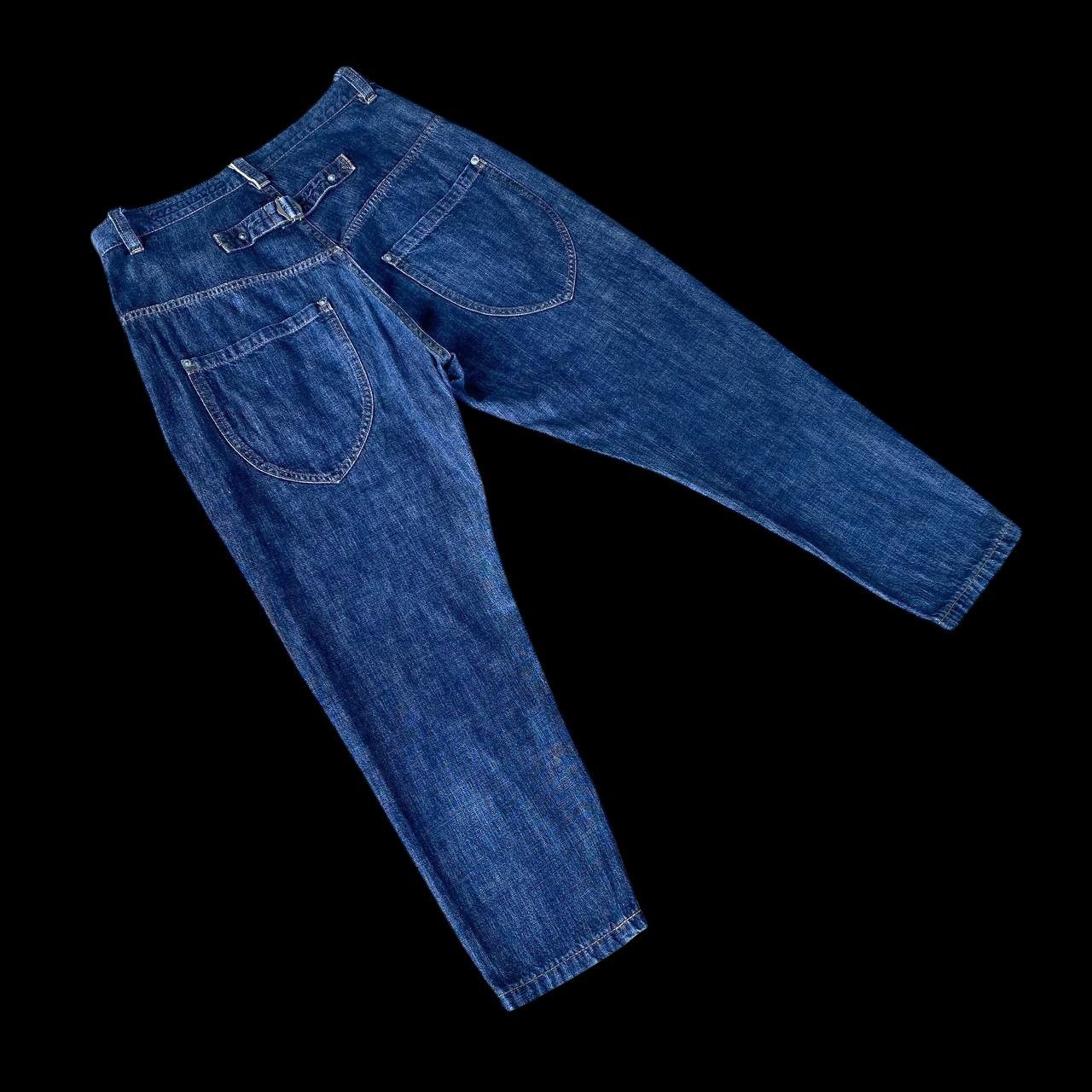 Issey Miyake SUNAOKUWAHARA JAPAN SHORT ANKLE CUT DENIM Size US 30 / EU 46 - 11 Thumbnail
