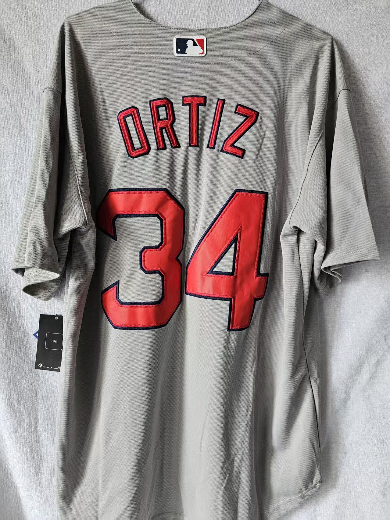 MLB Boston Red Sox 34 David Ortiz Jersey Gray Size US L / EU 52-54 / 3 - 1 Thumbnail