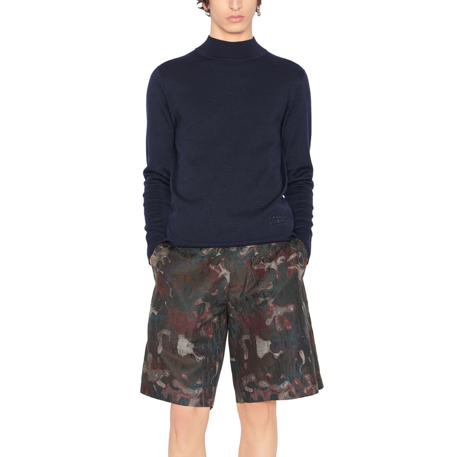 Dior Dior And Peter Doig Silk Cotton Camouflage Oblique Jacquard Size US 34 / EU 50 - 5 Thumbnail