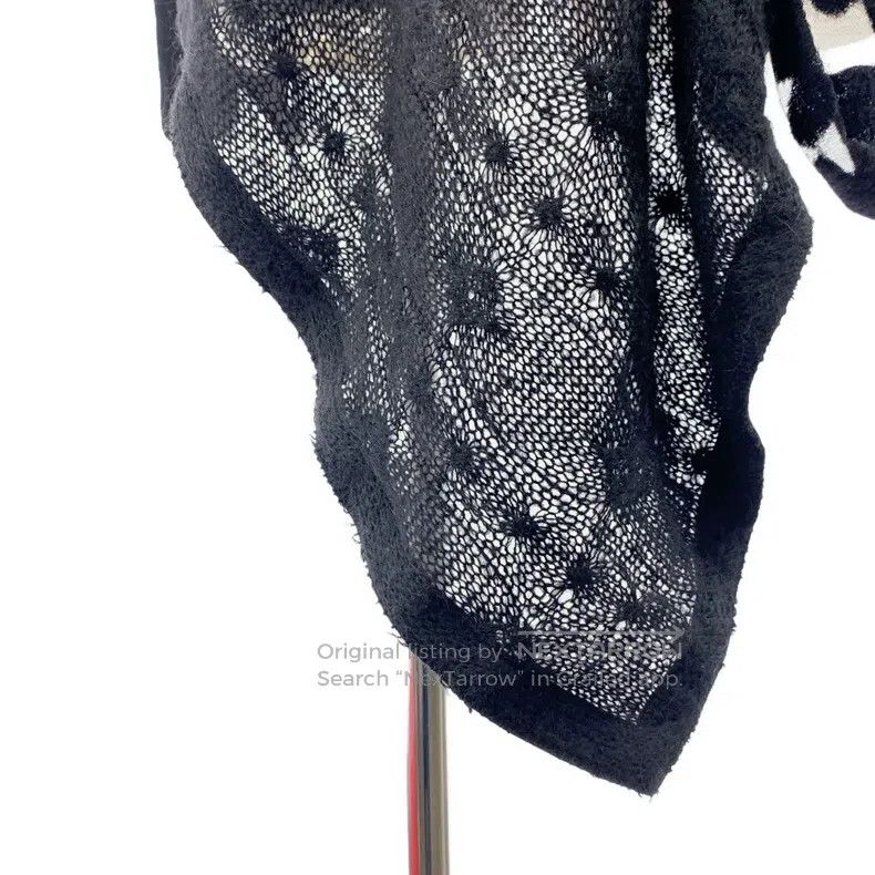 Comme des Garcons Comme Des Garcons Black Retro Pattern Decorated Top Size M / US 6-8 / IT 42-44 - 4 Thumbnail